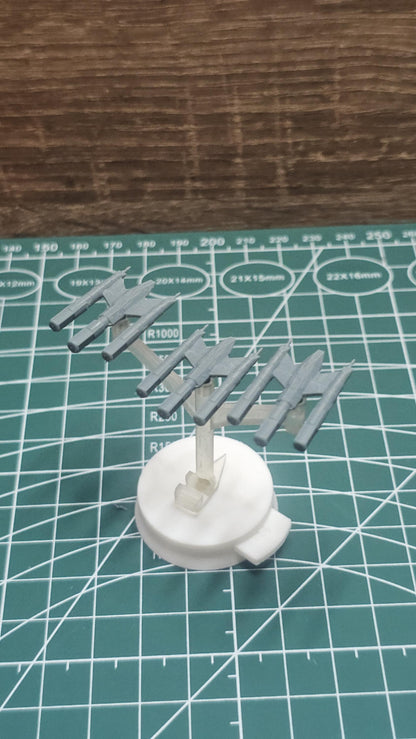 SW Armada Rebels M-Wing 9pcs - Wargaming - Table top - 3D printed miniatures