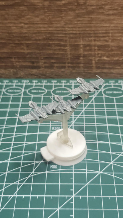SW Armada Imperial Drexl Class 6pcs - Wargaming - Table top - 3D printed miniatures
