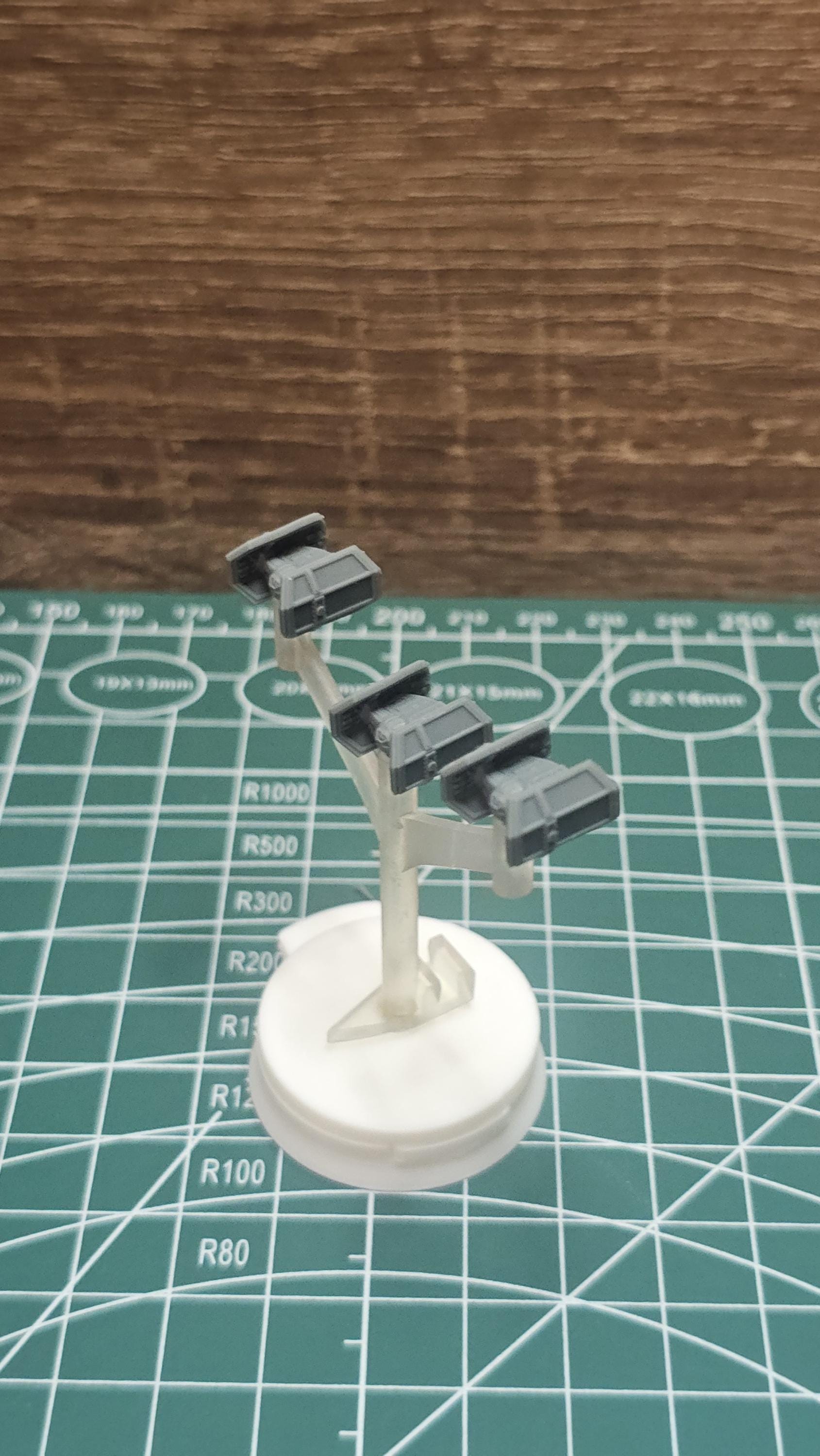 SW Armada Imperial Tie Advanced X1 9pcs - Wargaming - Table top - 3D printed miniatures