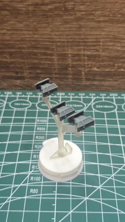 SW Armada Imperial Tie Advanced X1 9pcs - Wargaming - Table top - 3D printed miniatures
