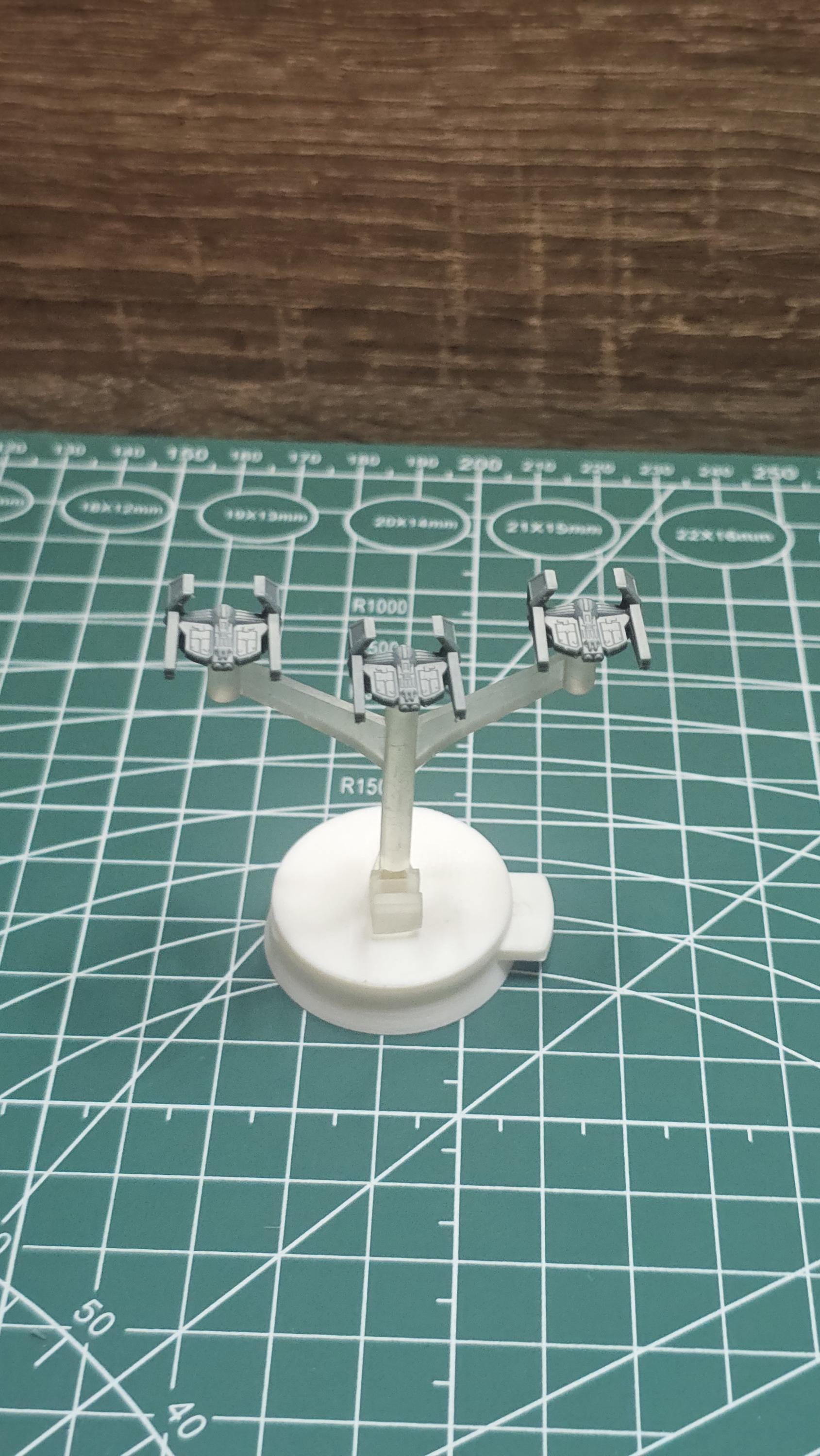 Imperial Tie Aggressor Squadron (9pcs): 3D Printed Armada proxy