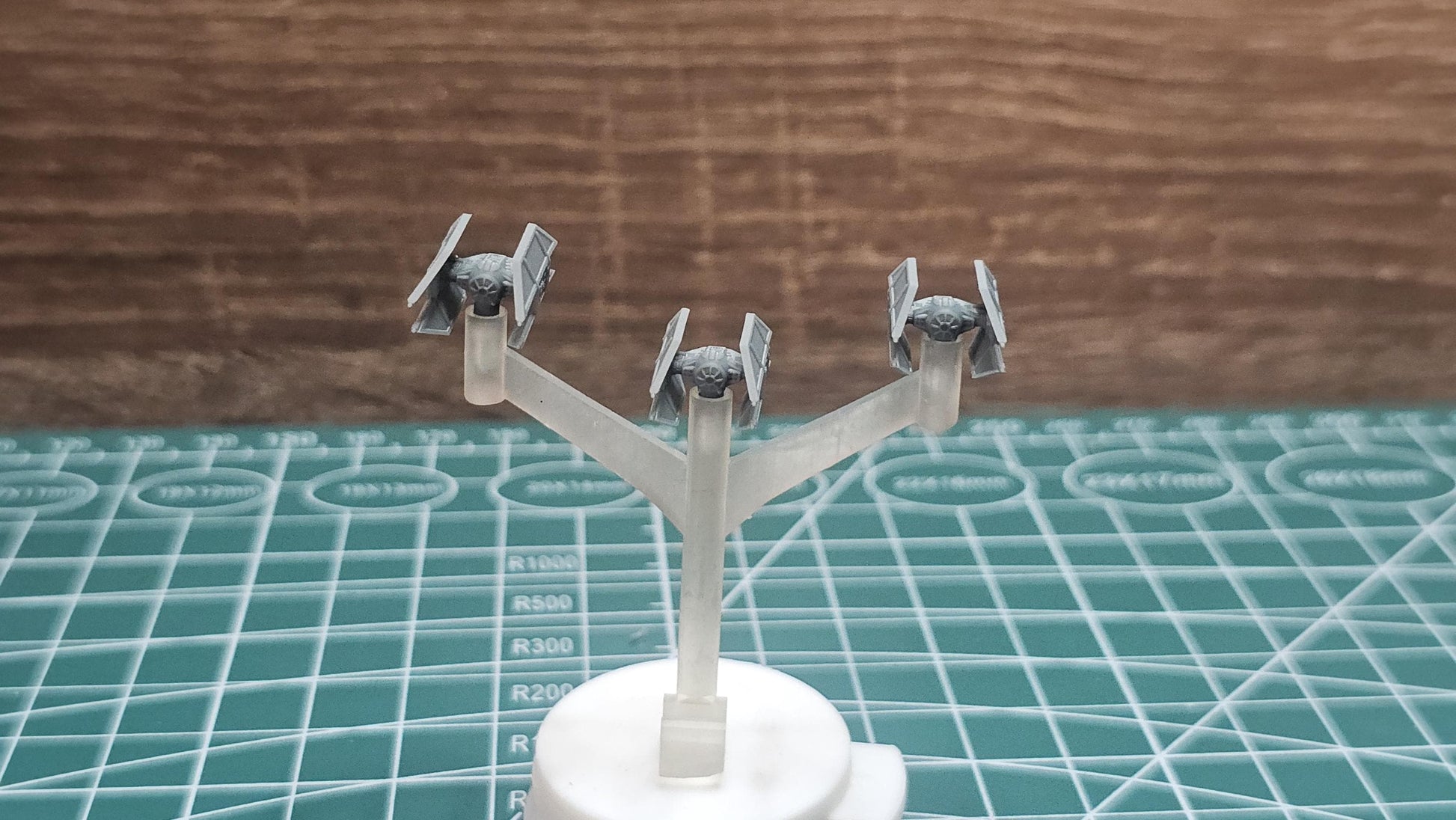 Imperial Tie Avenger Squadron (9pcs): 3D Printed Armada proxy