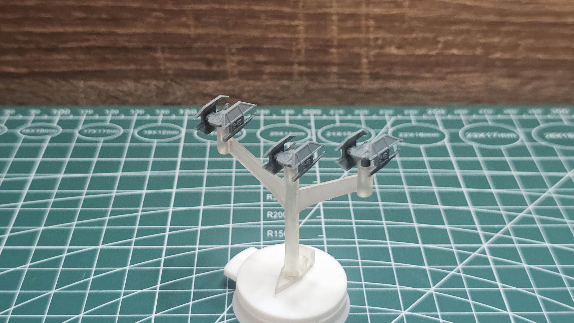 Imperial Tie Avenger Squadron (9pcs): 3D Printed Armada proxy