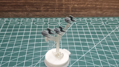 Imperial Tie Interceptor Squadron (9pcs): 3D Printed Armada proxy