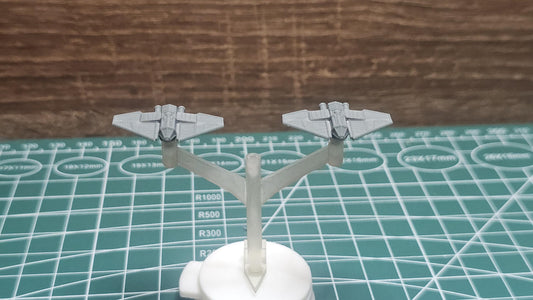 SW Armada Imperial Tie Stalker Squadron 6pcs - Wargaming - Table top - 3D printed miniatures