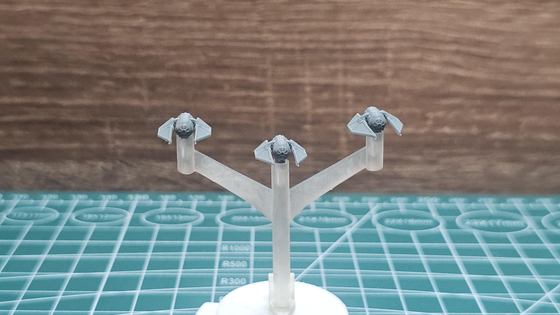 SW Armada Imperial Tie Striker 9pcs - Wargaming - Table top - 3D printed miniatures