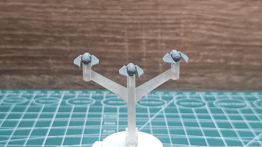SW Armada Imperial Tie Striker 9pcs - Wargaming - Table top - 3D printed miniatures