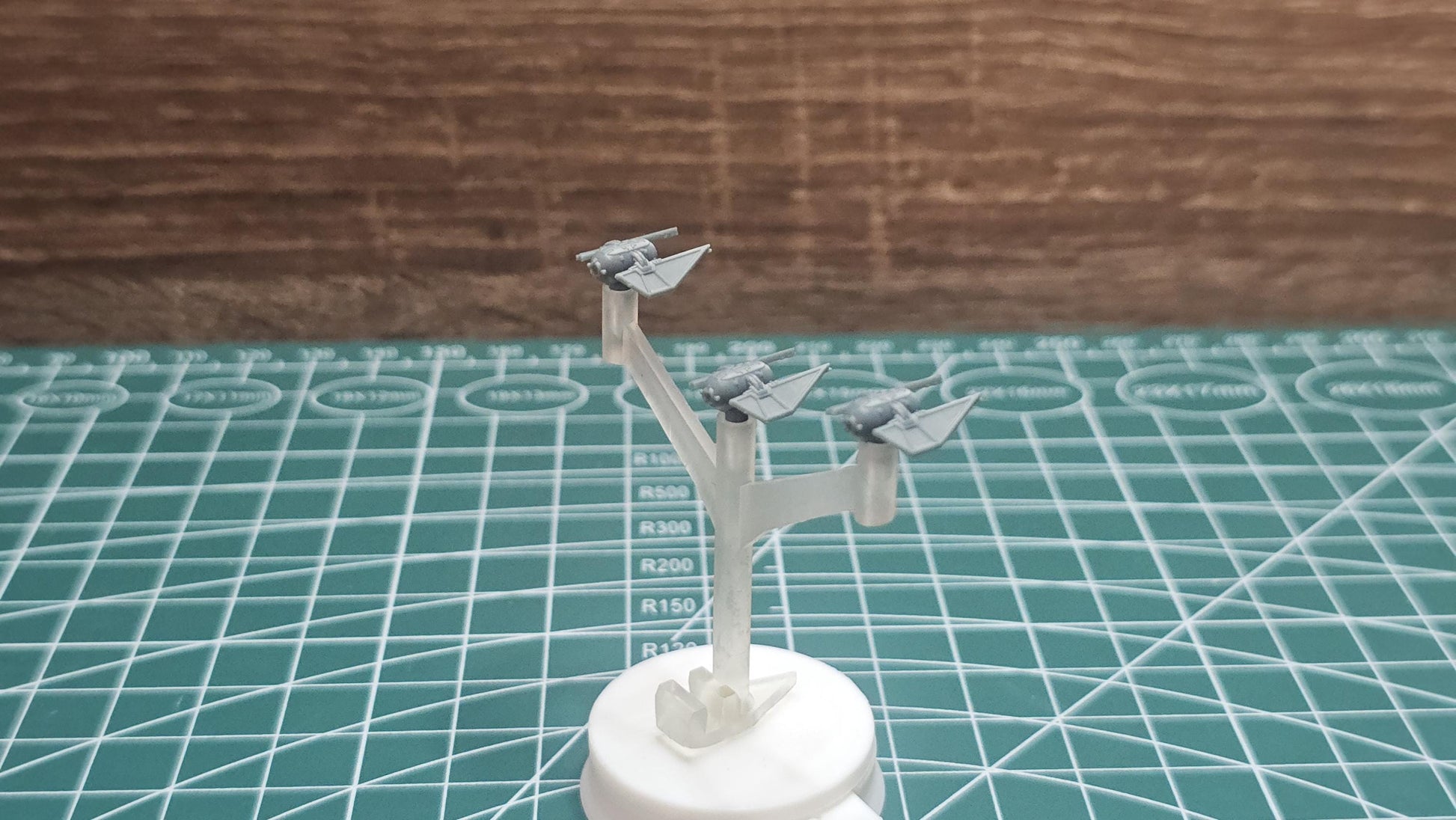 SW Armada Imperial Tie Striker 9pcs - Wargaming - Table top - 3D printed miniatures