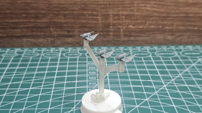 SW Armada Imperial Tie Striker 9pcs - Wargaming - Table top - 3D printed miniatures