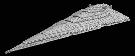 First Order Resurgent-class star destroyer: 3D Printed Armada proxy
