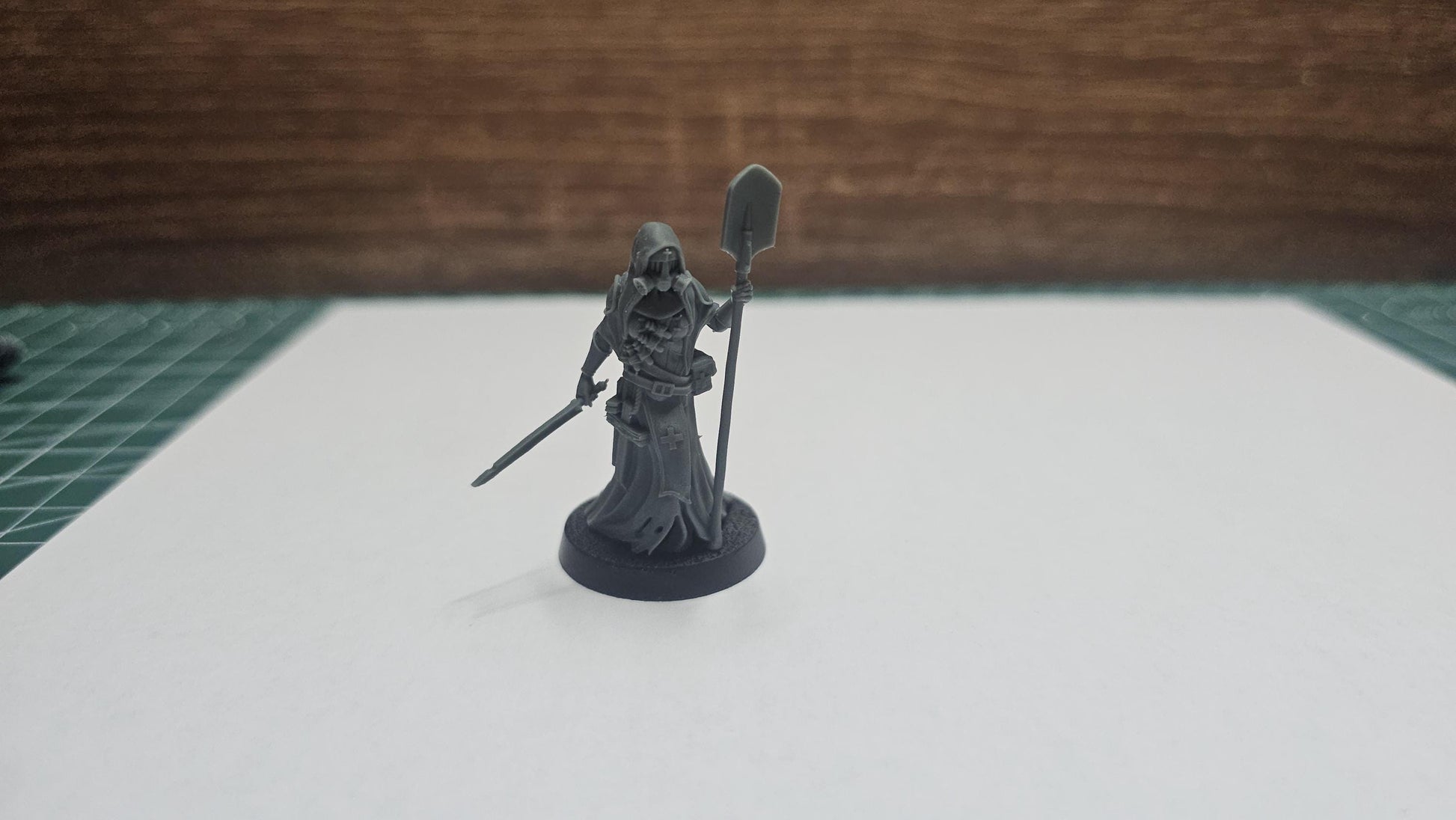 3D Printed miniature: Wraith Pilgrims - Medical Nun by Crab Miniatures - Trench Crusade compatible - Trench ghosts