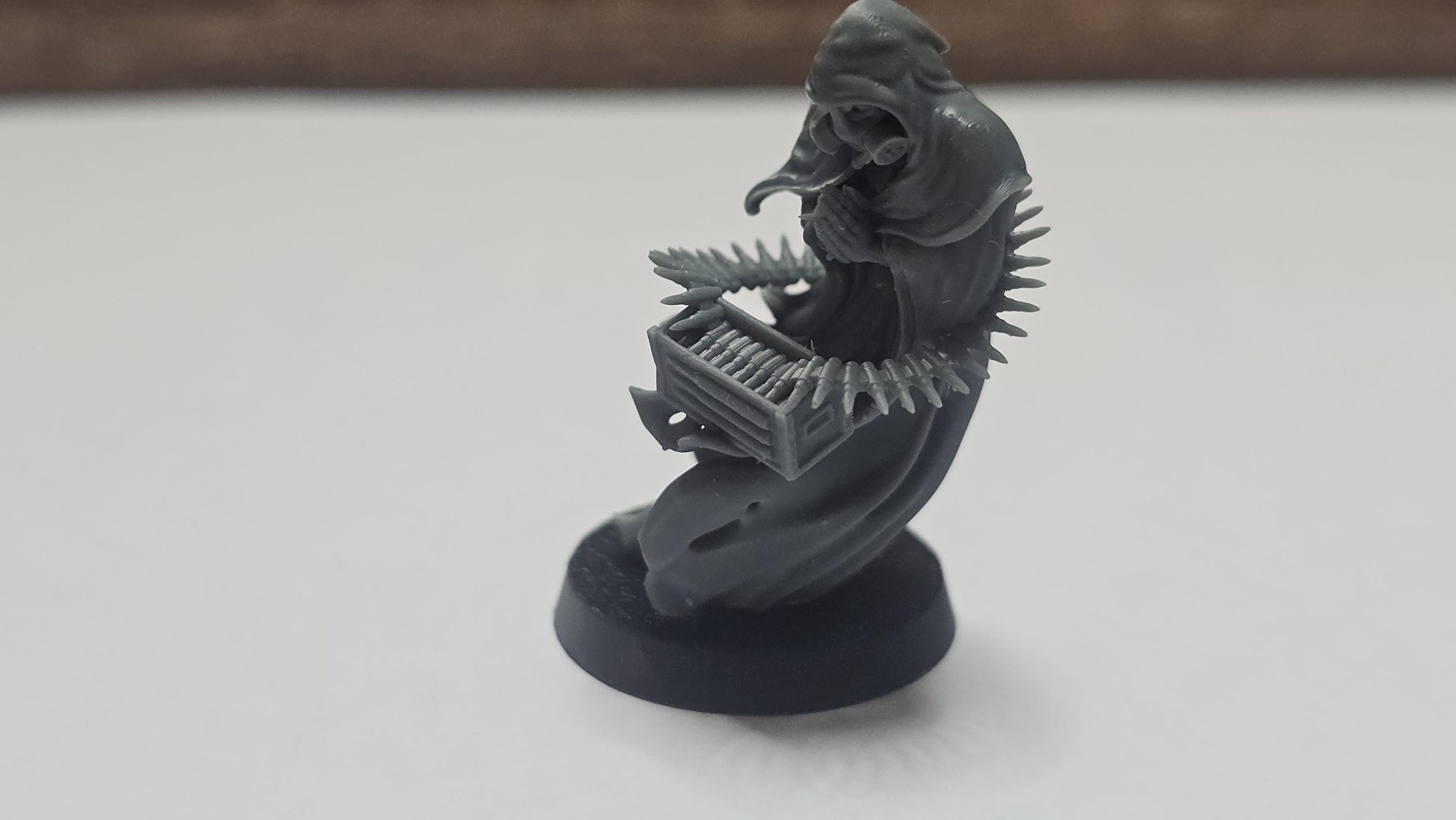 3D Printed miniature: Wraith Pilgrims - Monk by Crab Miniatures - Trench Crusade compatible - Trench ghosts