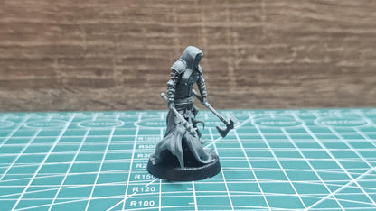 3D Printed miniature: Wraith Pilgrims - Nuns by Crab Miniatures - Trench Crusade compatible - Trench ghosts