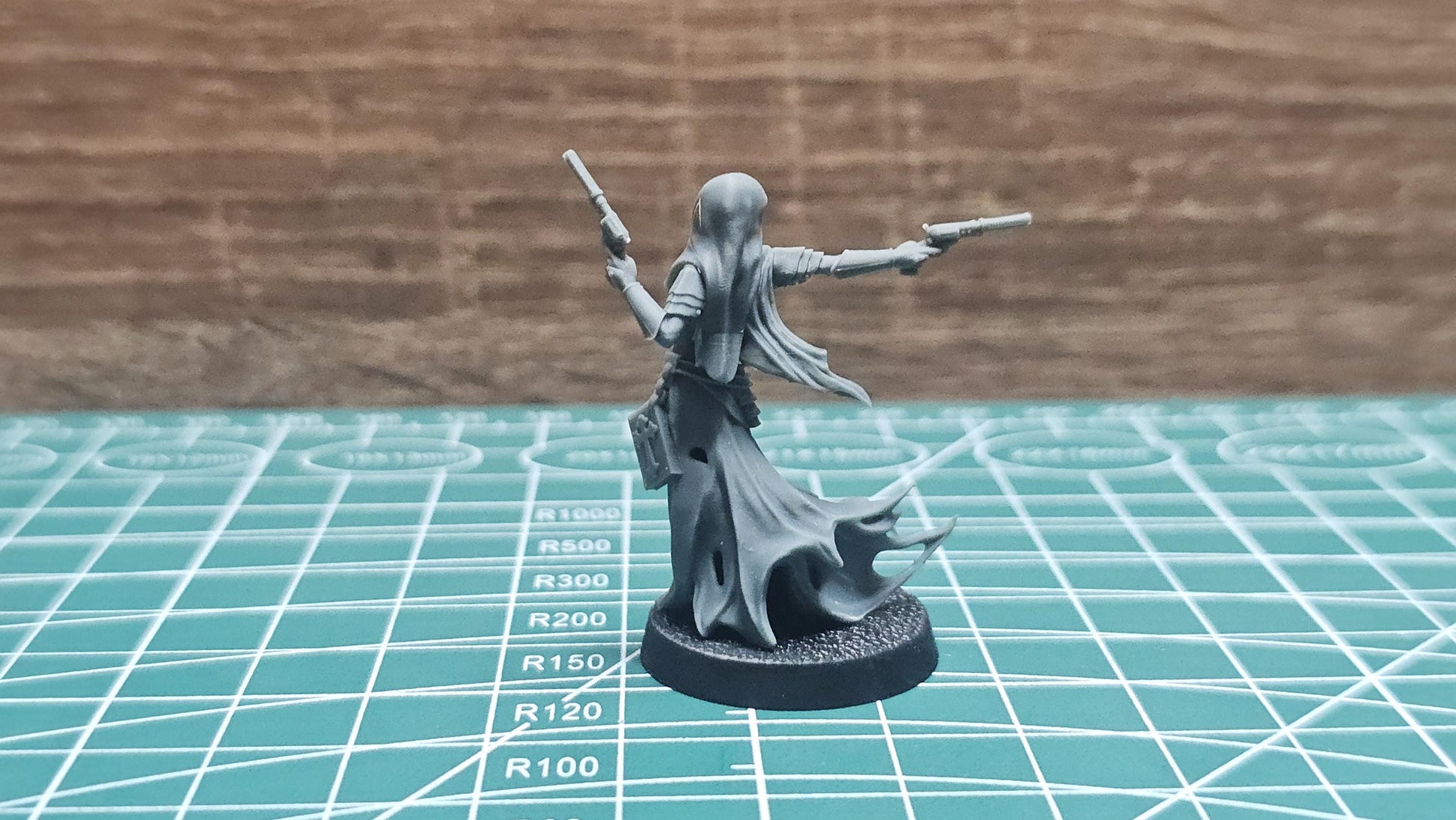 3D Printed miniature: Wraith Pilgrims - Nuns by Crab Miniatures - Trench Crusade compatible - Trench ghosts