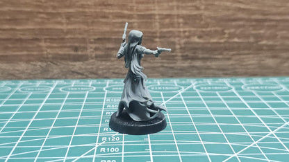 3D Printed miniature: Wraith Pilgrims - Nuns by Crab Miniatures - Trench Crusade compatible - Trench ghosts