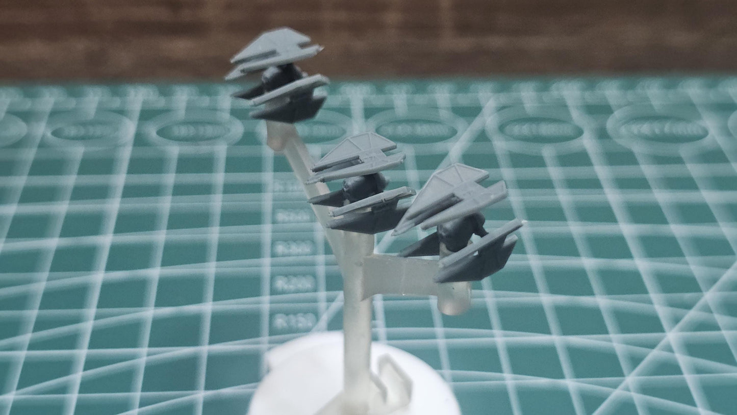 SW Armada Imperial Tie Defender 9pcs - Wargaming - Table top - 3D printed miniatures