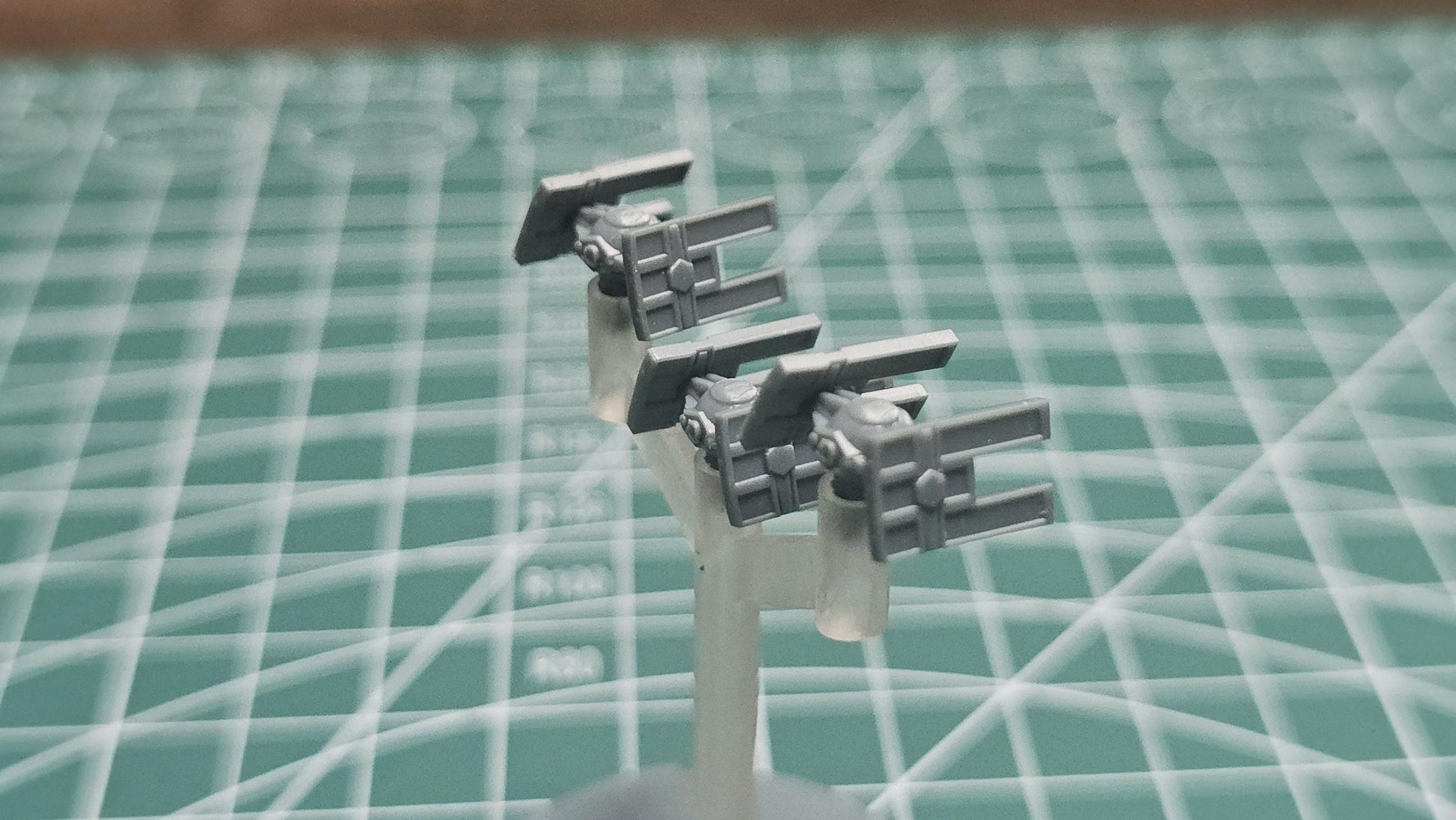 Imperial Tie Droid Squadron (9pcs): 3D Printed Armada proxy