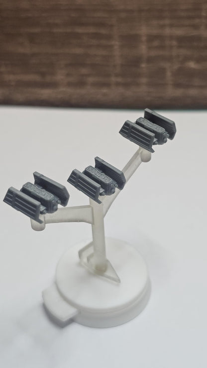 SW Armada Imperial Tie Scout Squadron 9pcs - Wargaming - Table top - 3D printed miniatures