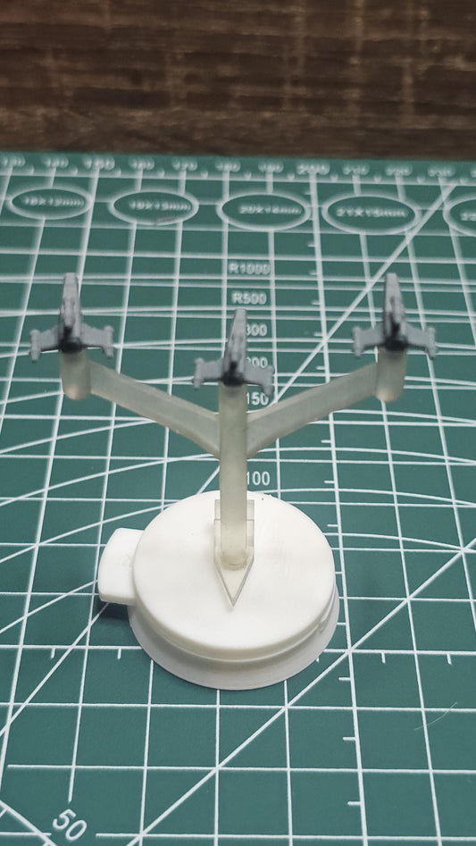 SW Armada Rebels T-Wing 9pcs - Wargaming - Table top - 3D printed miniatures