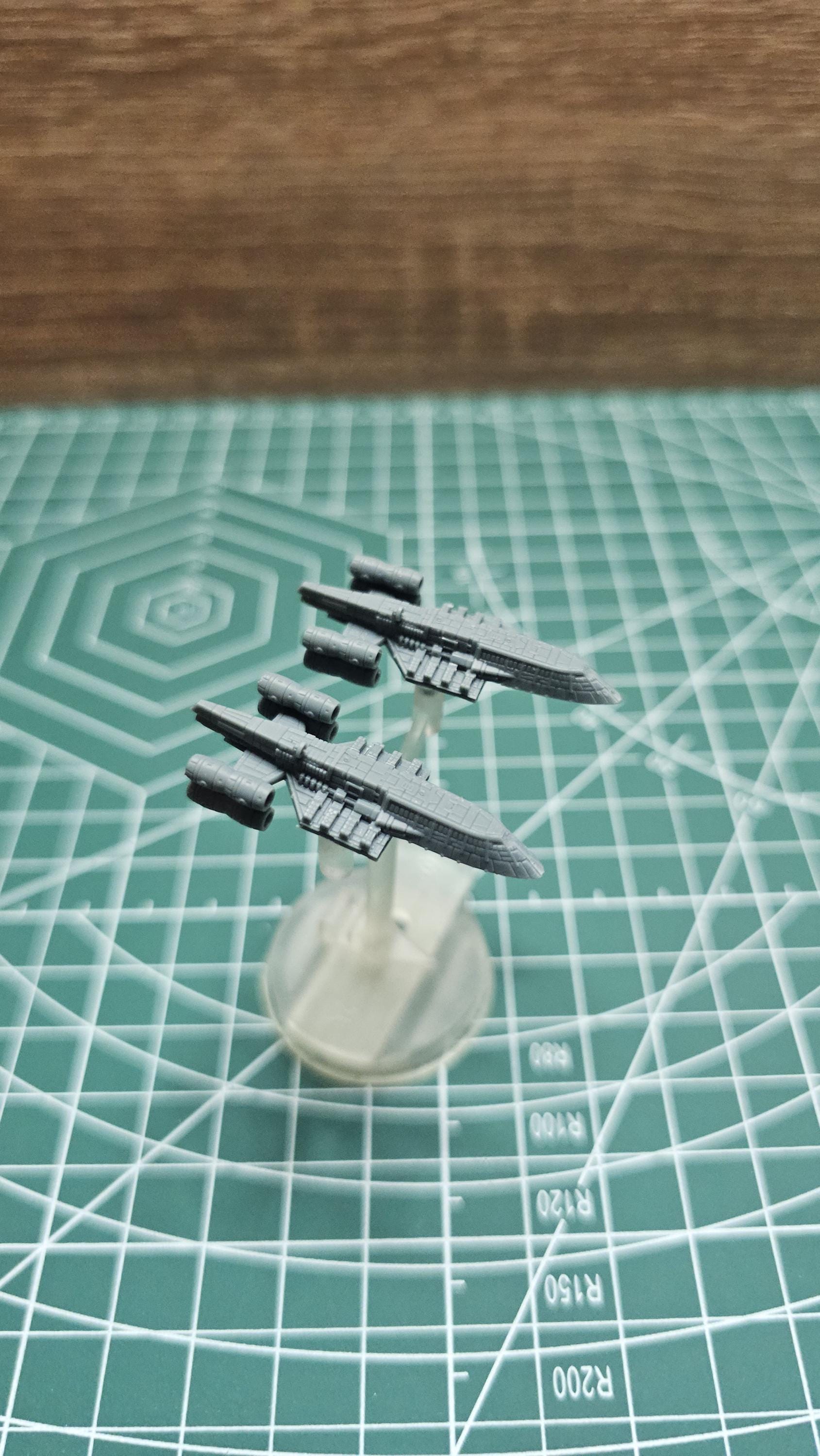 Gozanti class Assault Carriers 4pcs: 3D Printed Armada proxy
