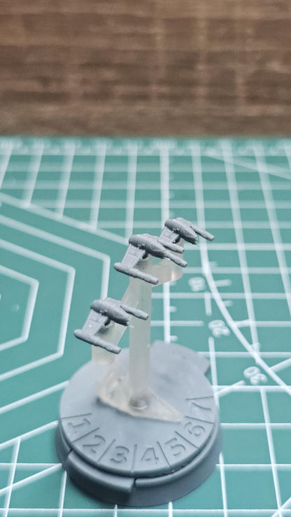 SW Armada Imperial A-9 Vigilance 12pcs - Wargaming - Table top - 3D printed miniatures