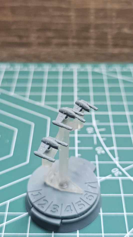 SW Armada Imperial A-9 Vigilance 12pcs - Wargaming - Table top - 3D printed miniatures