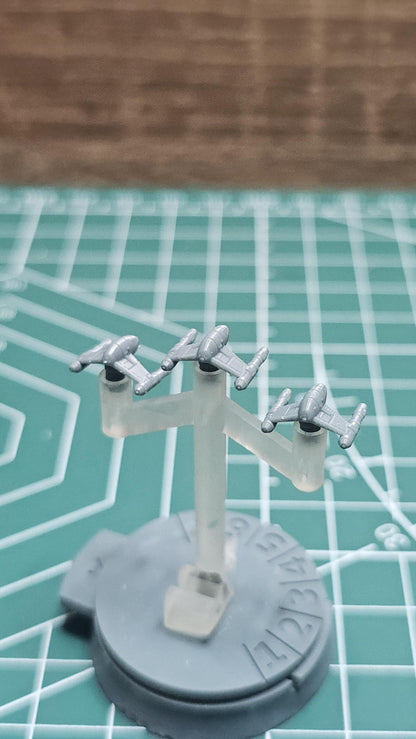 SW Armada Imperial A-9 Vigilance 12pcs - Wargaming - Table top - 3D printed miniatures