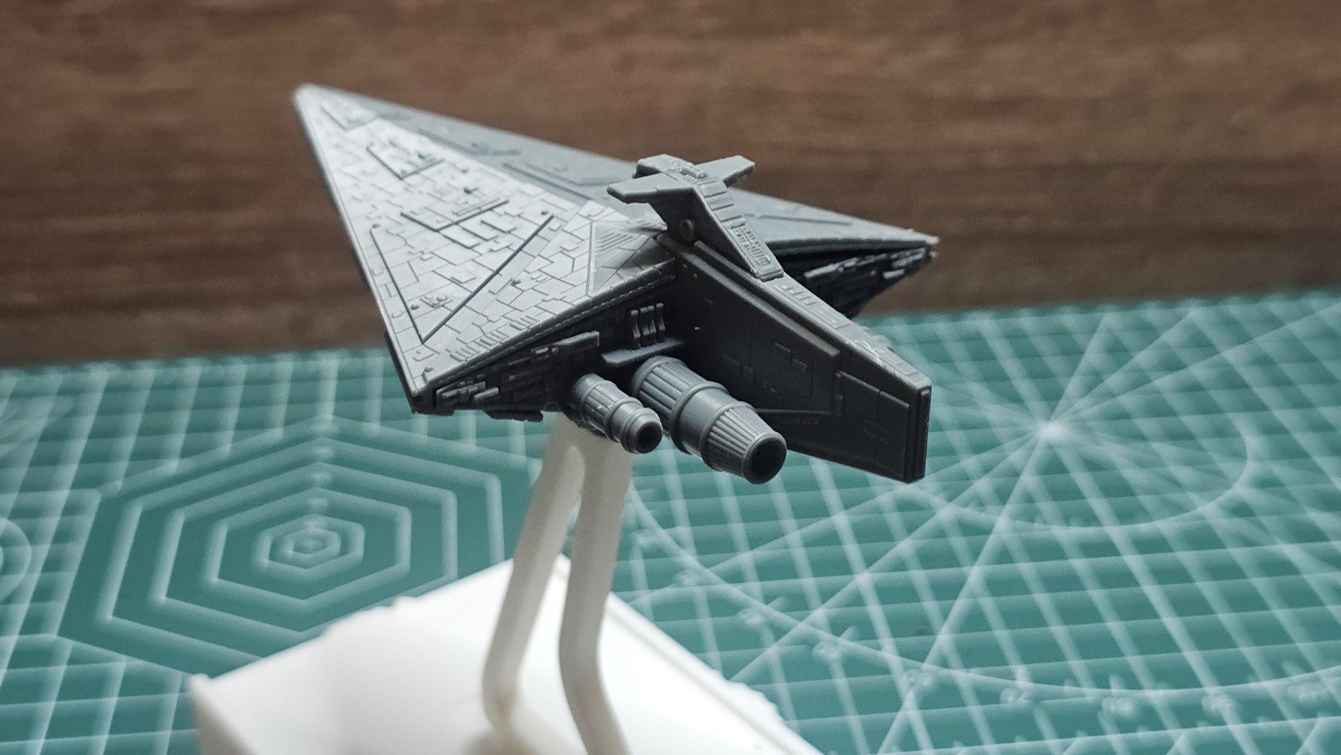 SW Armada Acclamator II class assault ship - Wargaming - Table top - 3D printed miniatures