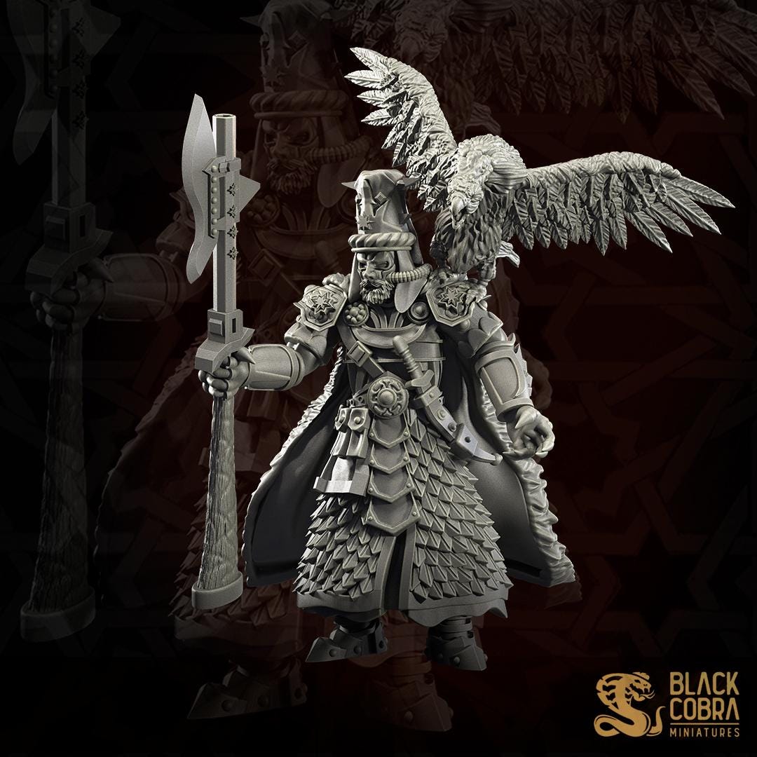 3D Printed Iron Trenchers Warband by BlackCobra Miniatures - Trench Crusade compatible