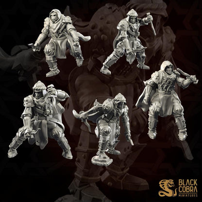 3D Printed Iron Trenchers Warband by BlackCobra Miniatures - Trench Crusade compatible
