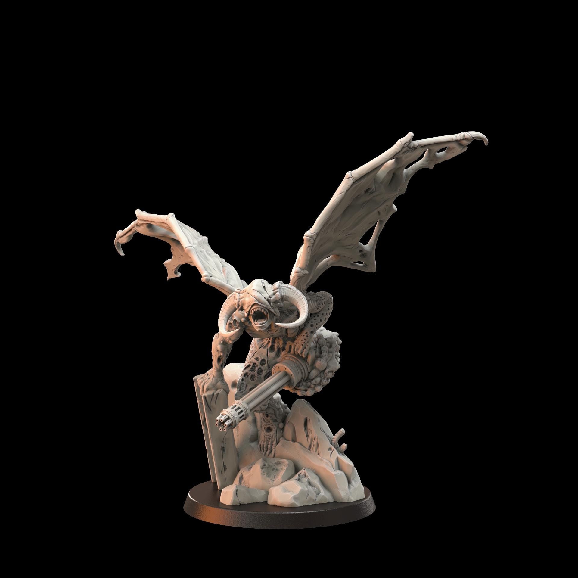 3D Printed miniature: Candle of Heresy - Prophet by Crab Miniatures - Trench Crusade compatible - Black Grail