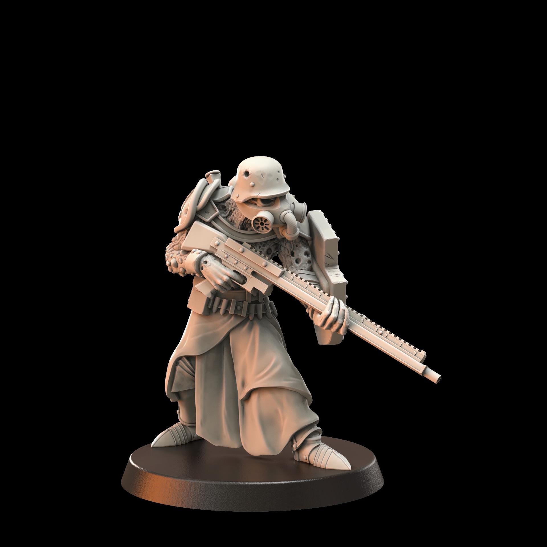 3D Printed miniature: Candle of Heresy - Wardens by Crab Miniatures - Trench Crusade compatible - Black Grail