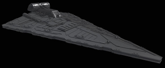 Republic Praetor-class Battlecruiser : 3D printed SW Armada proxy