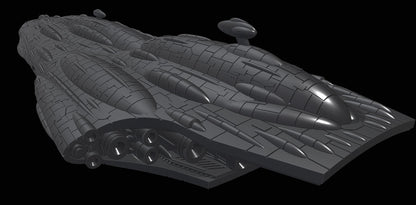Rebel MC90-class Star Cruiser "Redma" : 3D printed SW Armada proxy