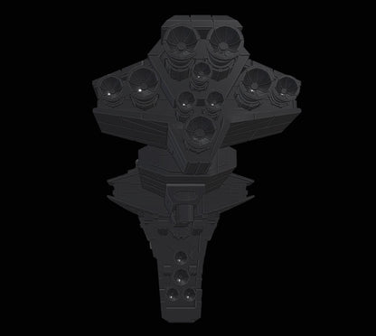 New Republic Nadiri Starhawk : 3D printed SW Armada proxy