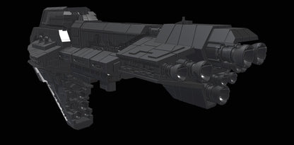 New Republic Nadiri Starhawk : 3D printed SW Armada proxy