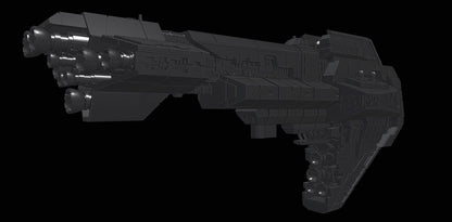 New Republic Nadiri Starhawk : 3D printed SW Armada proxy