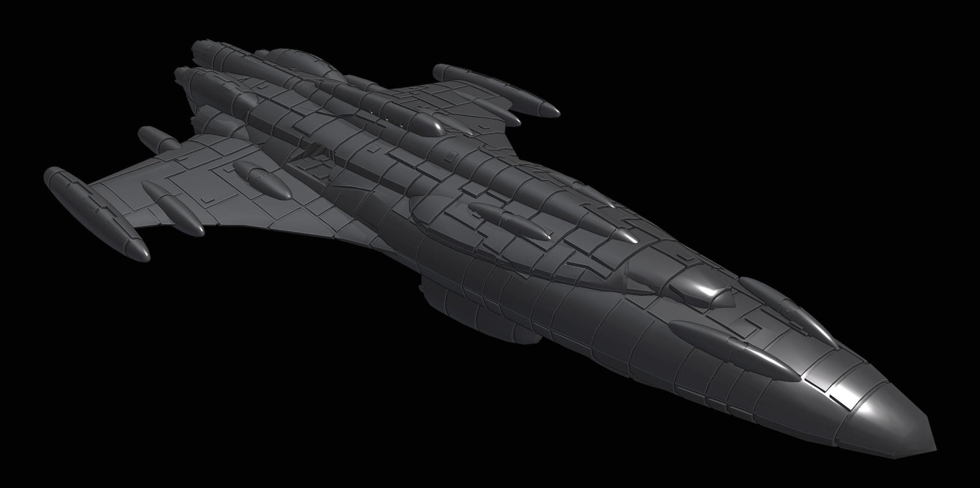 Rebel MC70 Barracuda : 3D printed SW Armada proxy