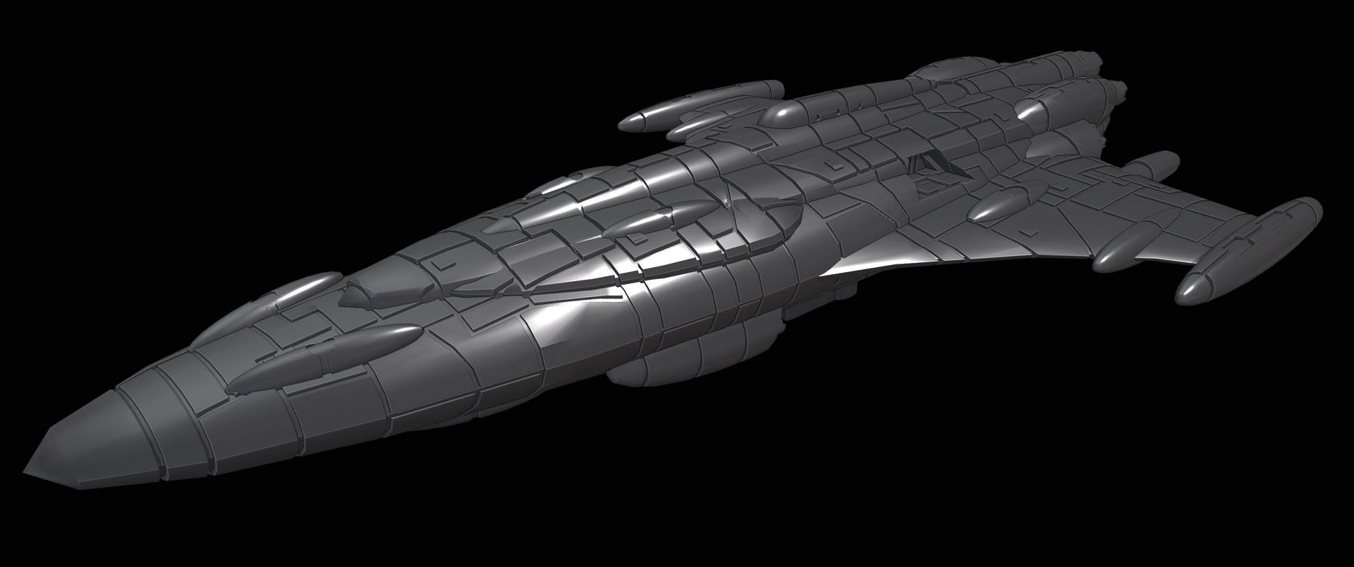 Rebel MC70 Barracuda : 3D printed SW Armada proxy