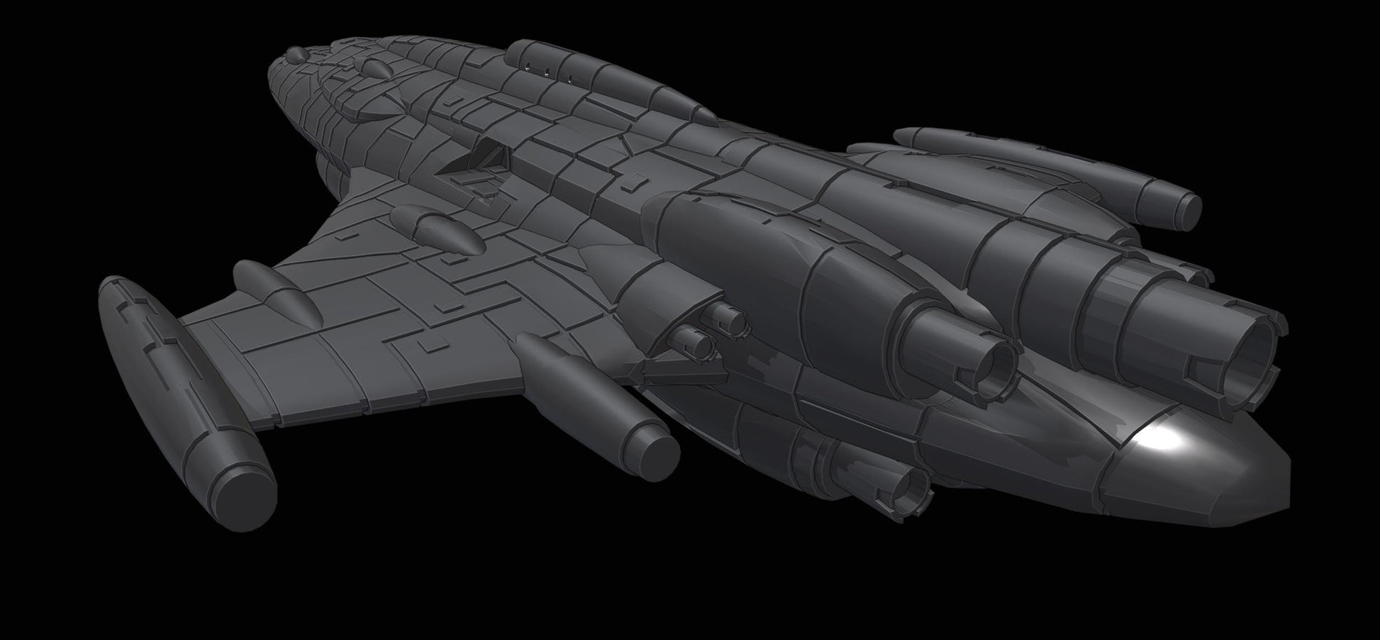 Rebel MC70 Barracuda : 3D printed SW Armada proxy