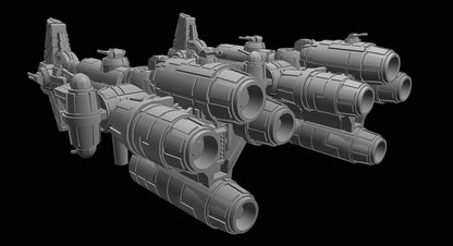 Rebel Sphyrna-Class Hammerhead Corvette : 3D printed SW Armada proxy