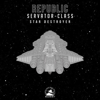 Servator-class Star Destroyer - SW Armada proxy