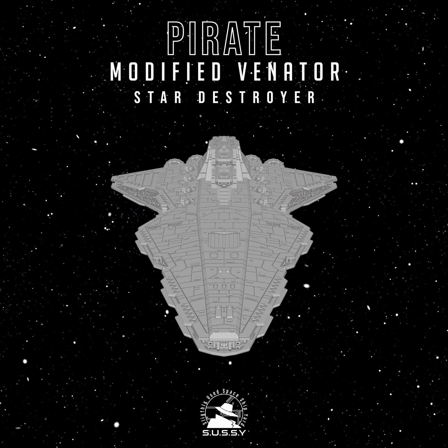 Pirate Venator Star Destroyer - SW Armada proxy