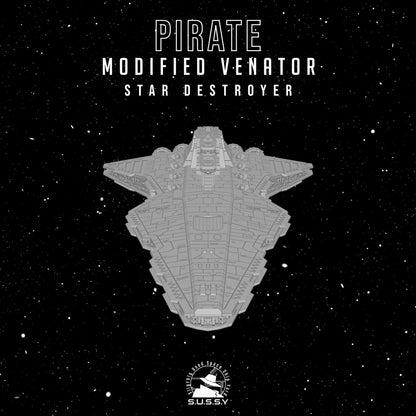 Pirate Venator Star Destroyer - SW Armada proxy