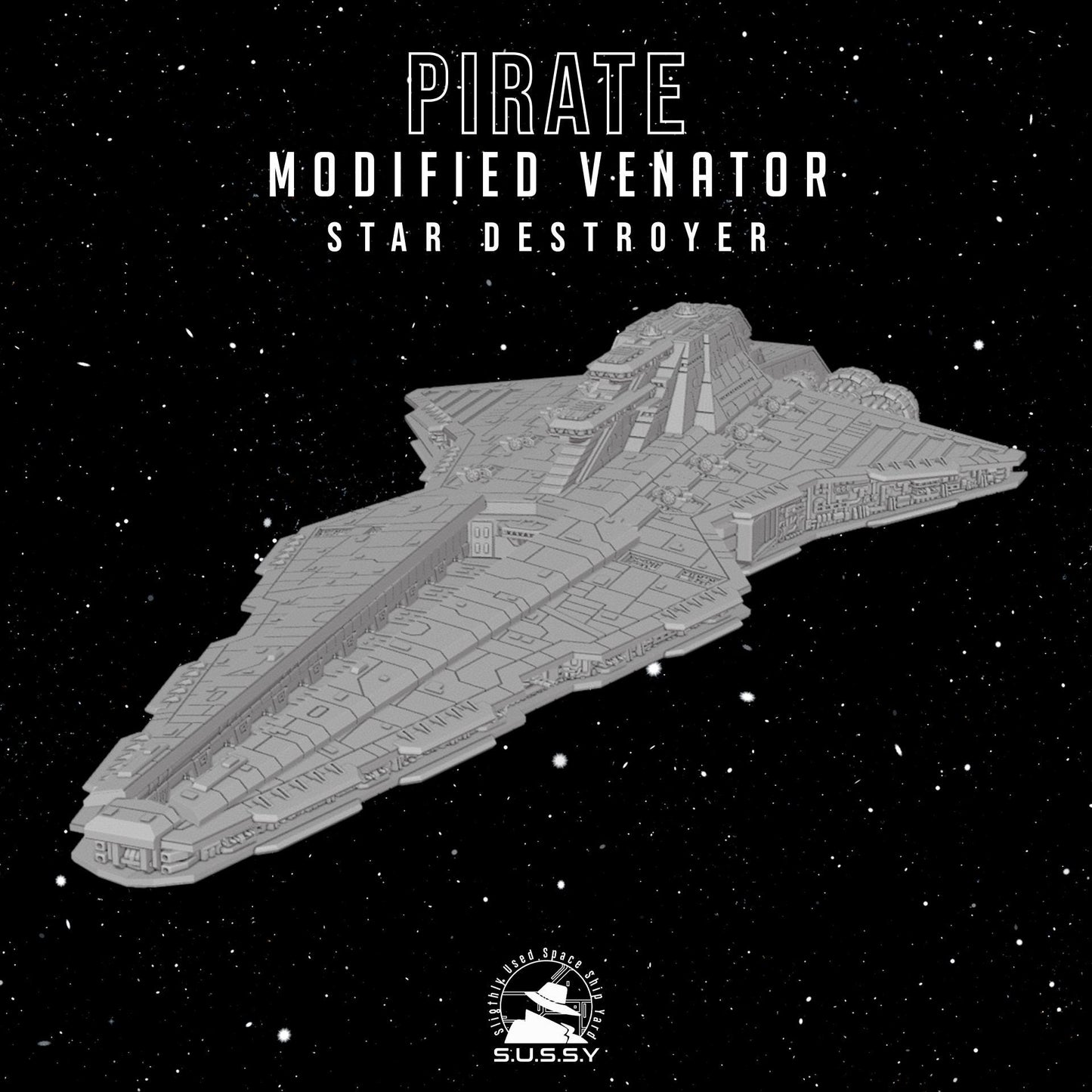 Pirate Venator Star Destroyer - SW Armada proxy