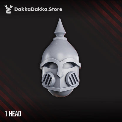 Heavy Bogatyr Squad by DakkaDakka - 3D printed Trench Crusade compatible miniature