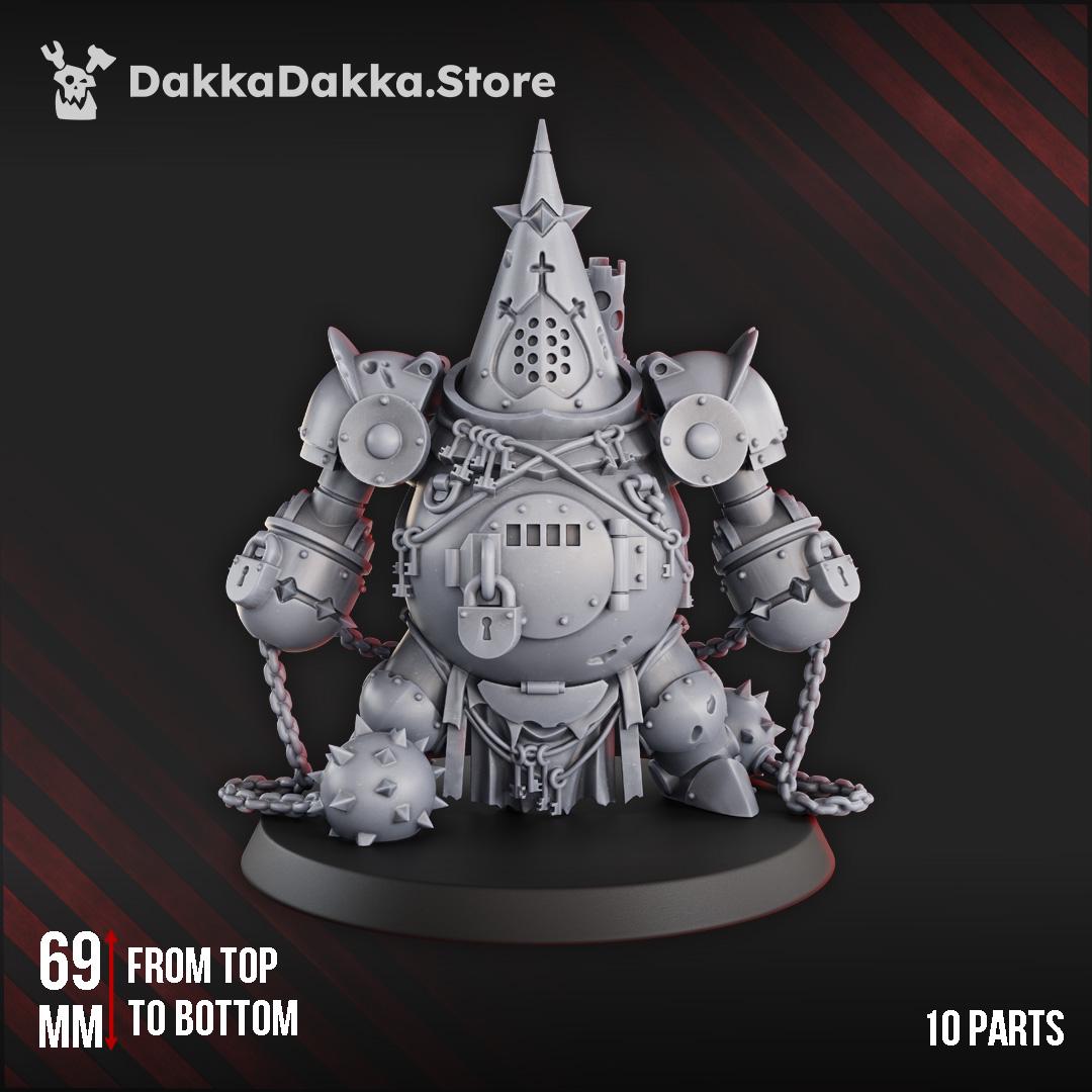 Torquemada's Inquisition warband - 3D printed Trench Crusade compatible miniature, KaiTech design