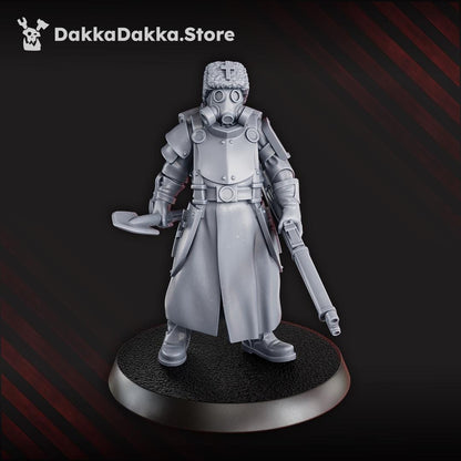 Steel Union Engineers by DakkaDakka - 3D printed Trench Crusade compatible miniature