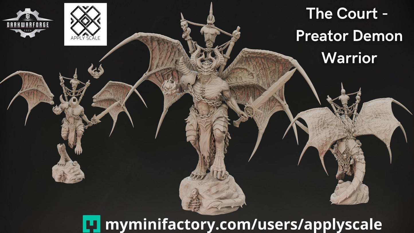 The Court warband by Apply Scale - 3D printed Trench Crusade proxy miniature