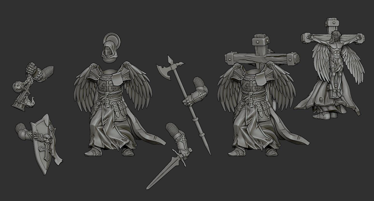 Prussian Leiutenant by Funduk25 - 3D printed Trench Crusade compatible miniature